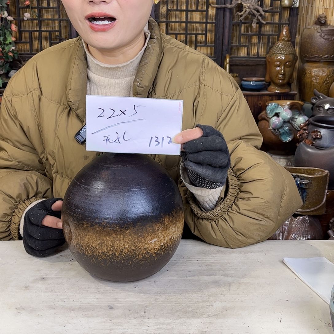 紫砂花盆美美美美