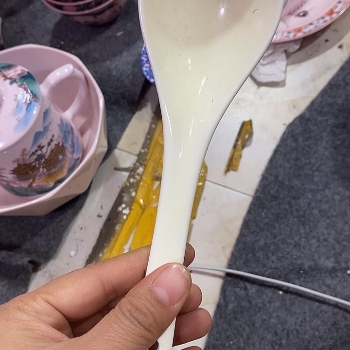 摆件陶黄稀土大汤勺