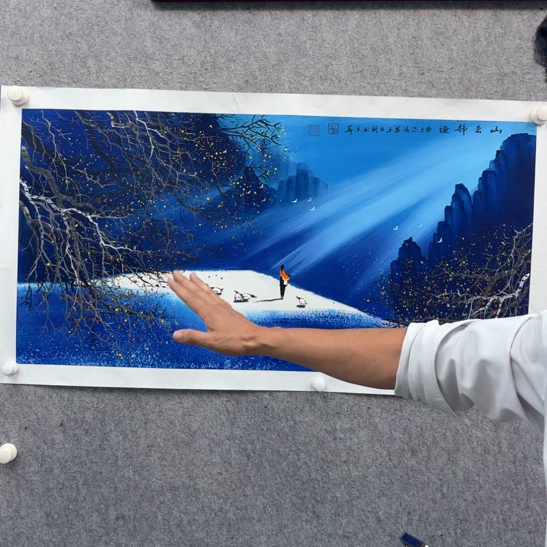 书法书法作品多次参加