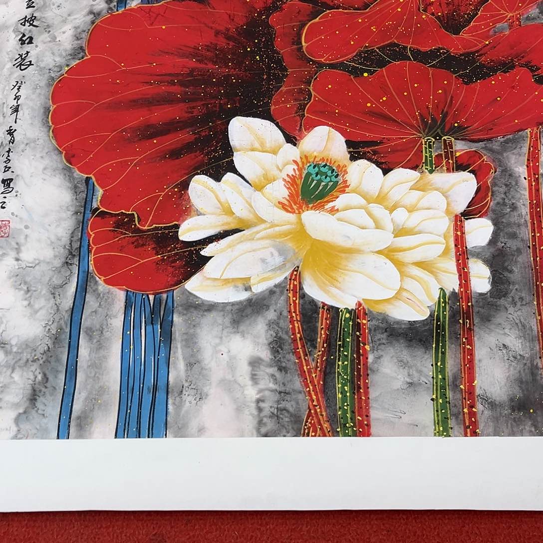 国画手绘国画作品