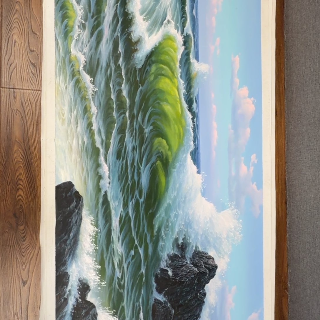 油画加油加油努力加油努力