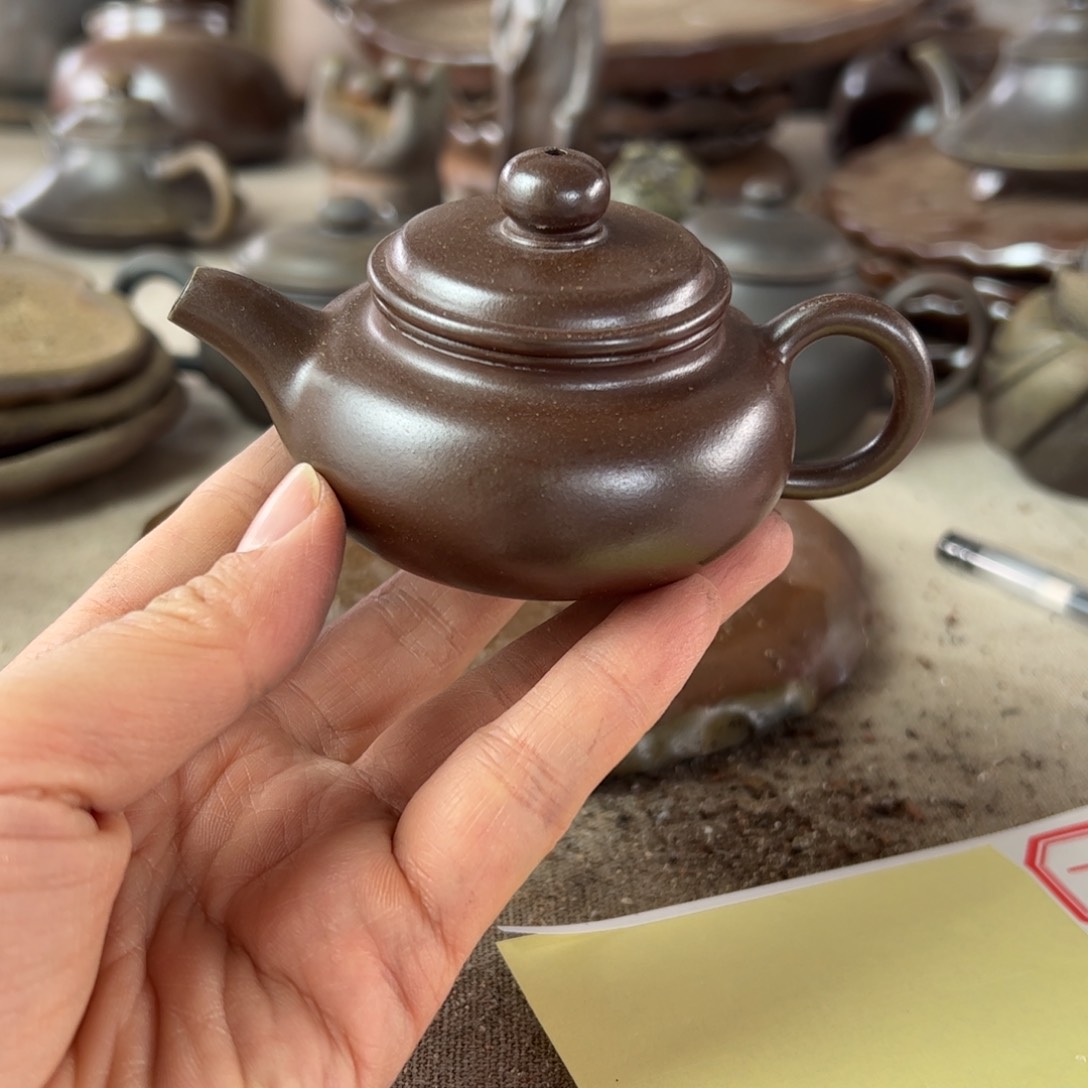 贵台龙窑柴烧茶壶A93
