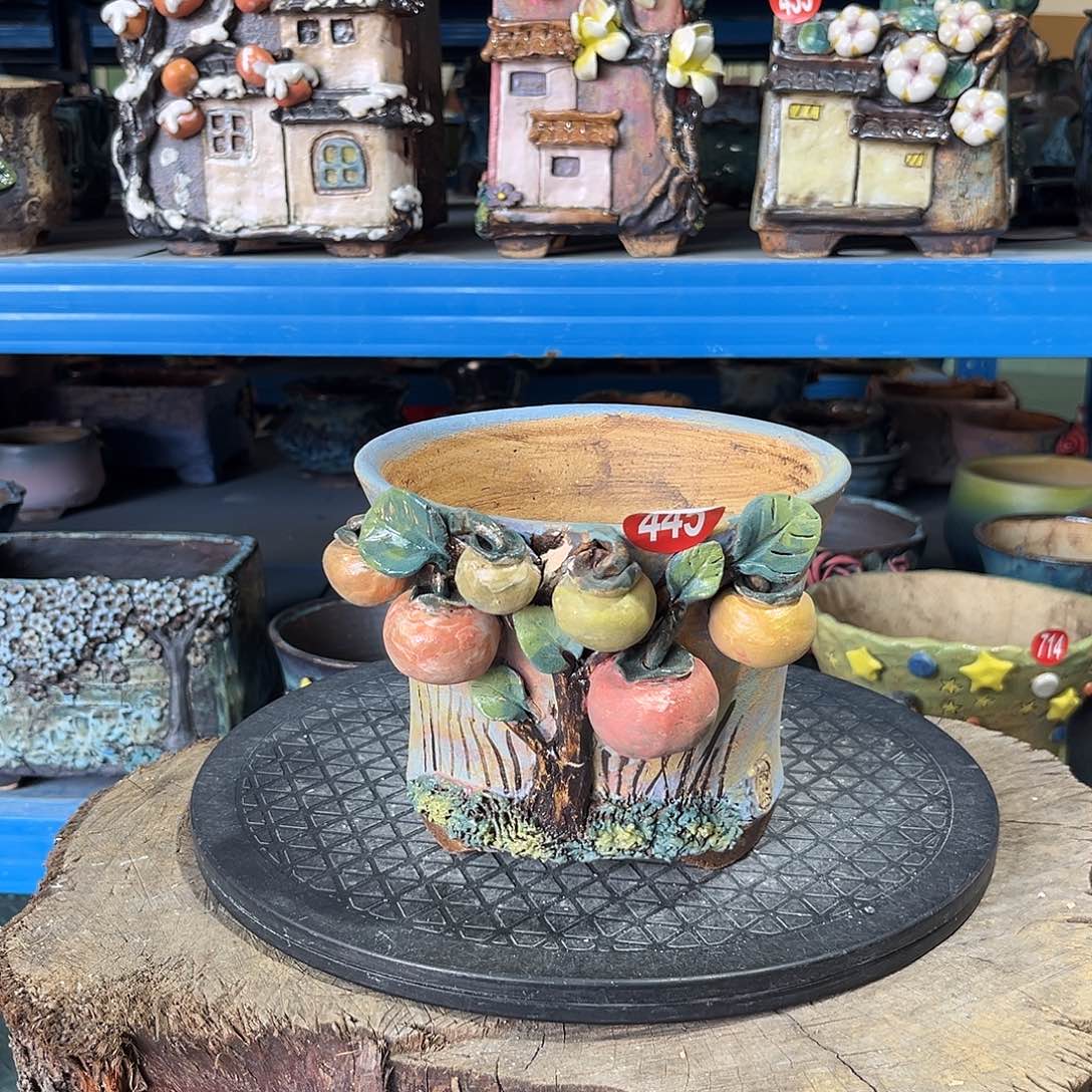 微瑕445 号陶然花器手工花盆