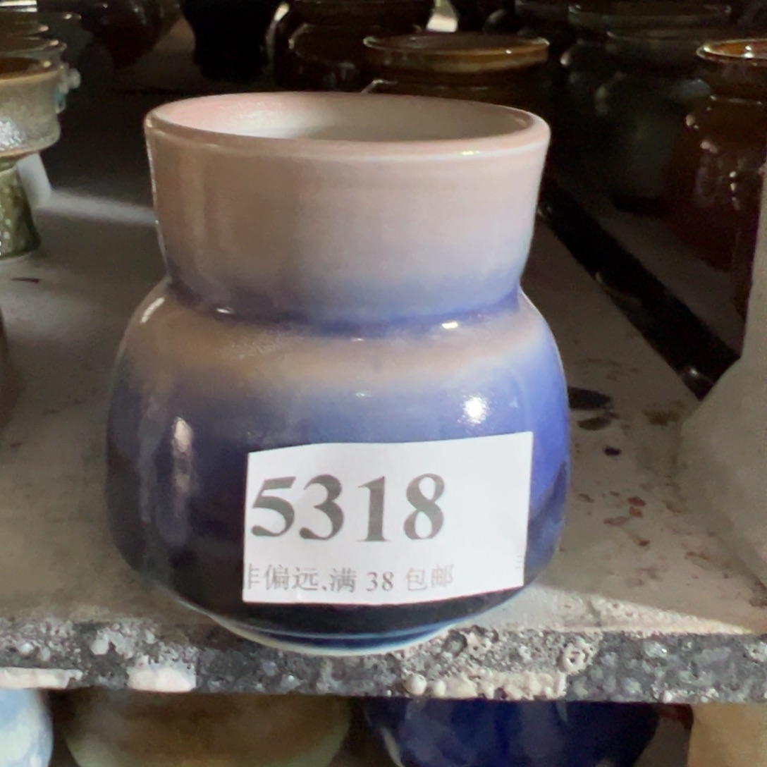 陶瓷景德镇手工花盆