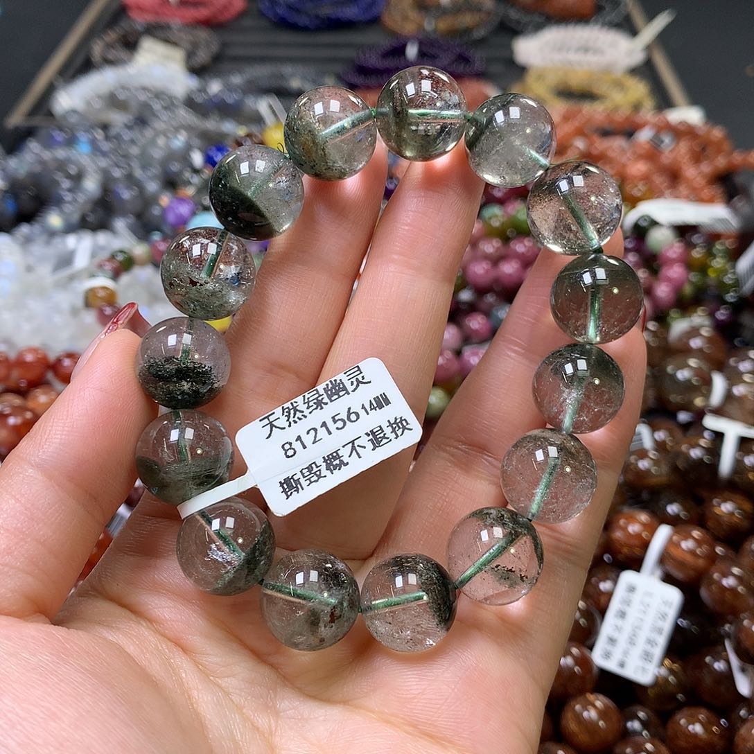 水晶手链未镶嵌，