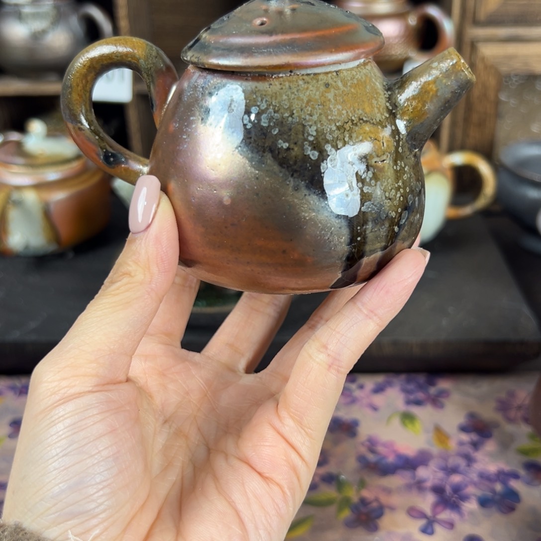 杯.*.柴烧茶器细陶壶