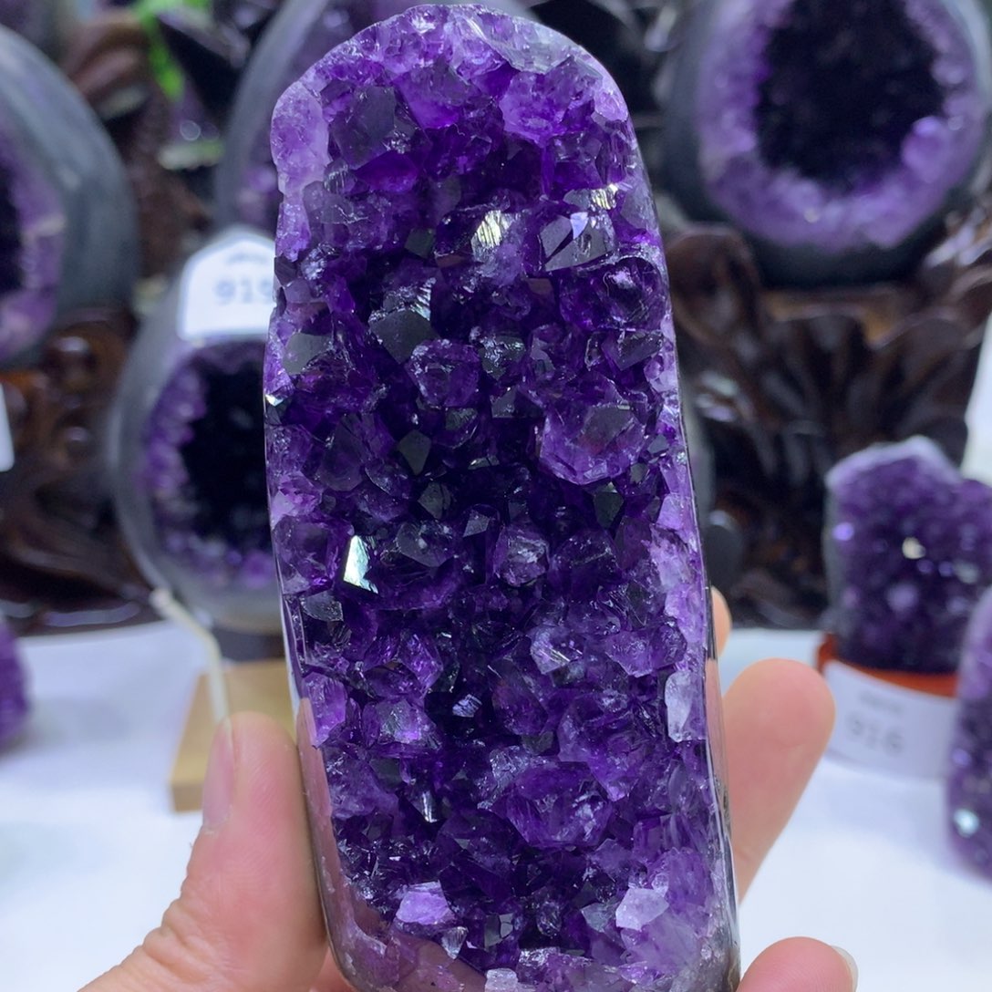 水晶紫水晶未镶嵌910