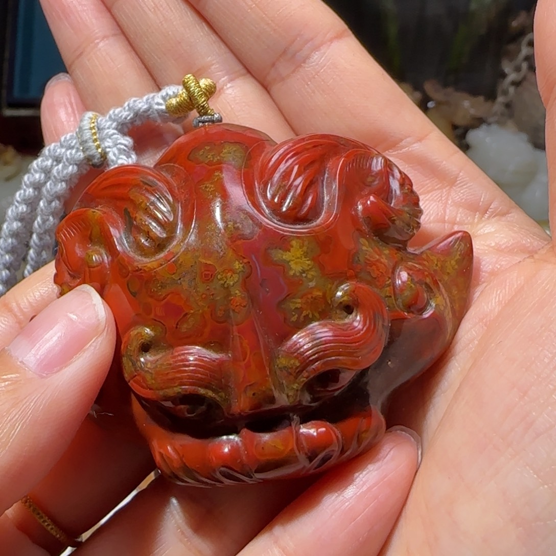 逗***频玛瑙/玉髓未镶嵌颈饰