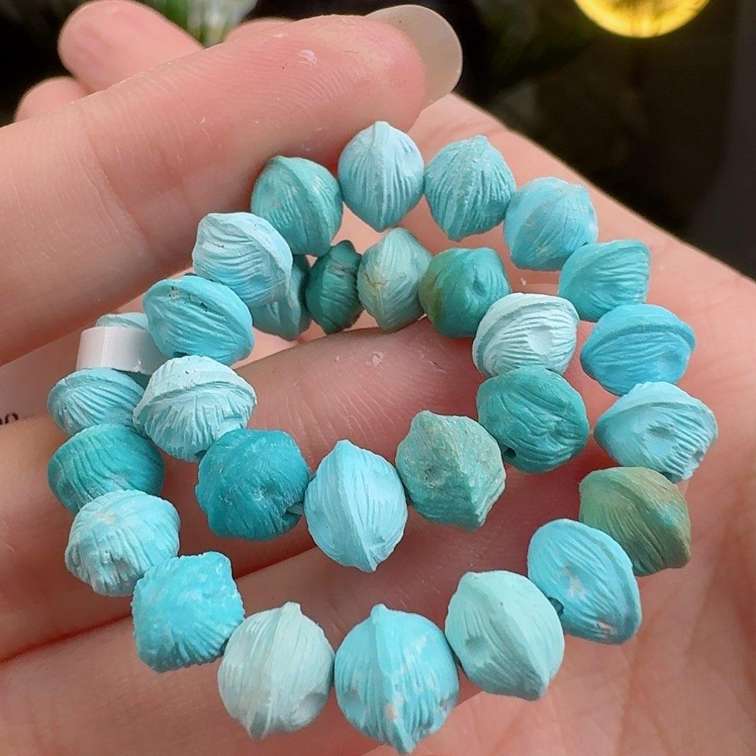 绿松石珠宝奇石未镶嵌