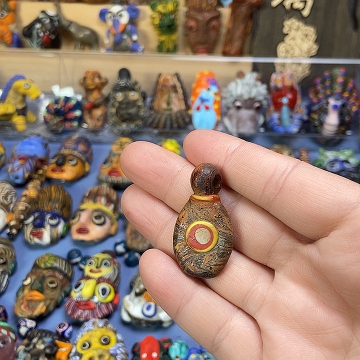 琉璃颈饰福利老卡子110