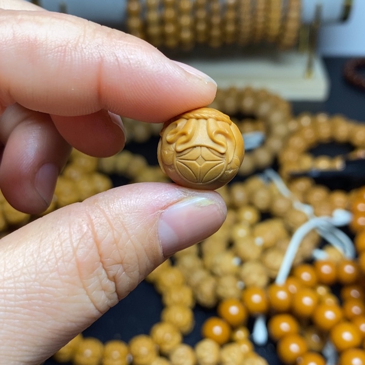 猴头核桃吊坠猴头