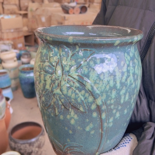 紫砂花盆高25口20————-