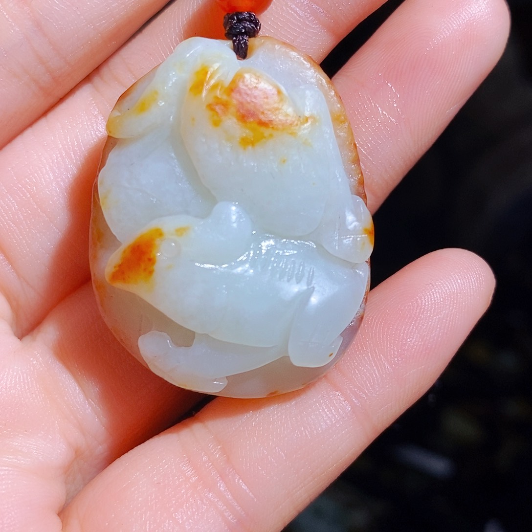 和田玉颈饰未镶嵌