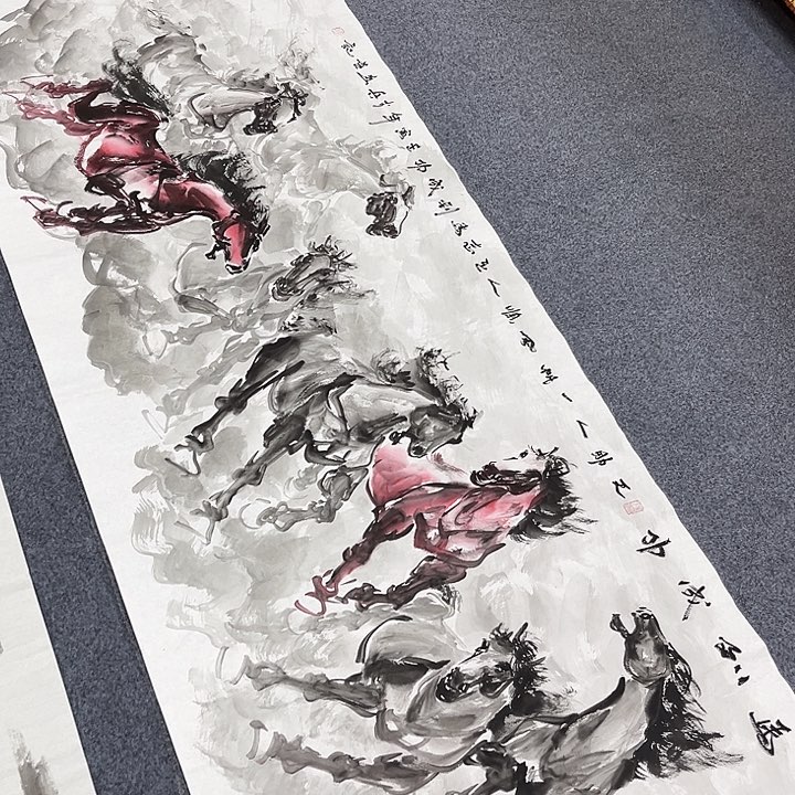 国画手绘的画真的很好看