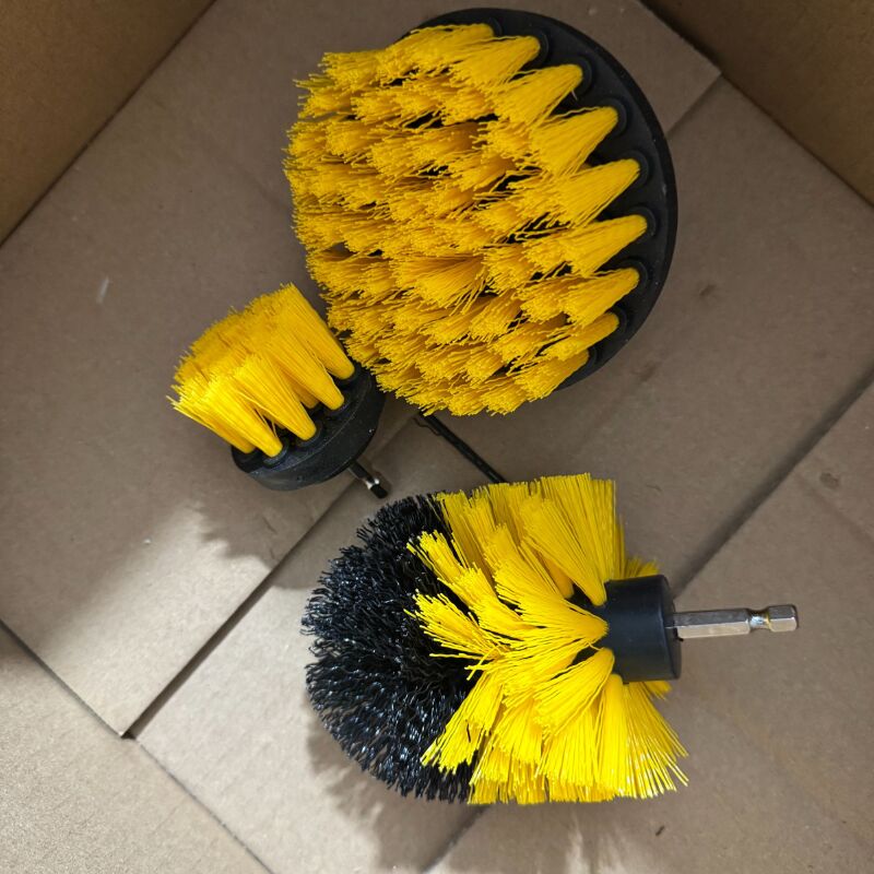 刷子黄色清洁刷刷
