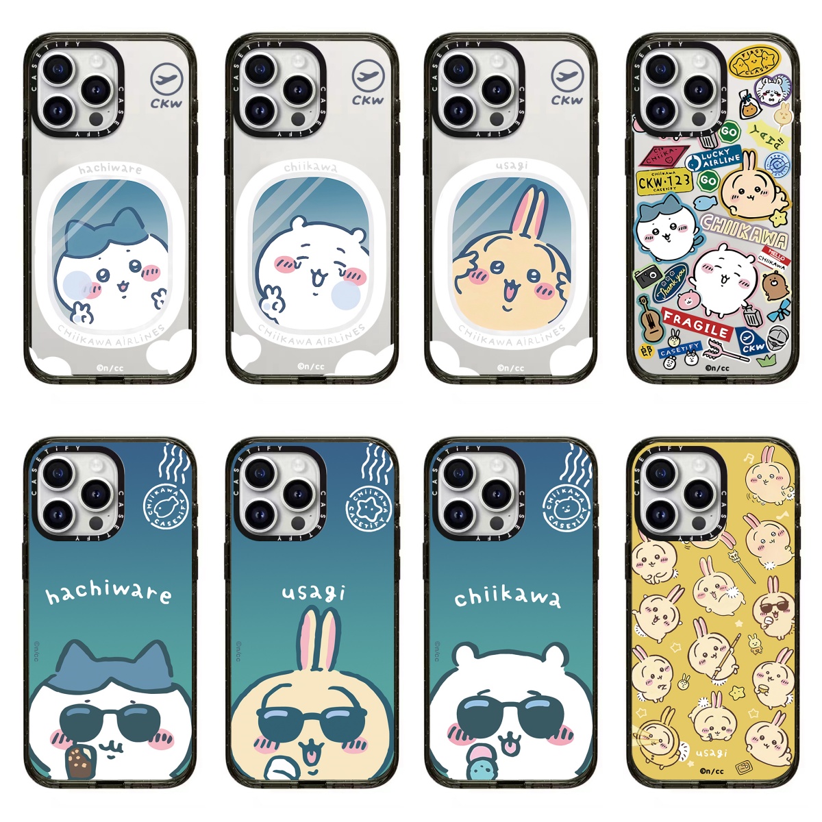 【吉伊卡哇系列】【高版本】镜面适用苹果16Promax15/14/13/12手机壳