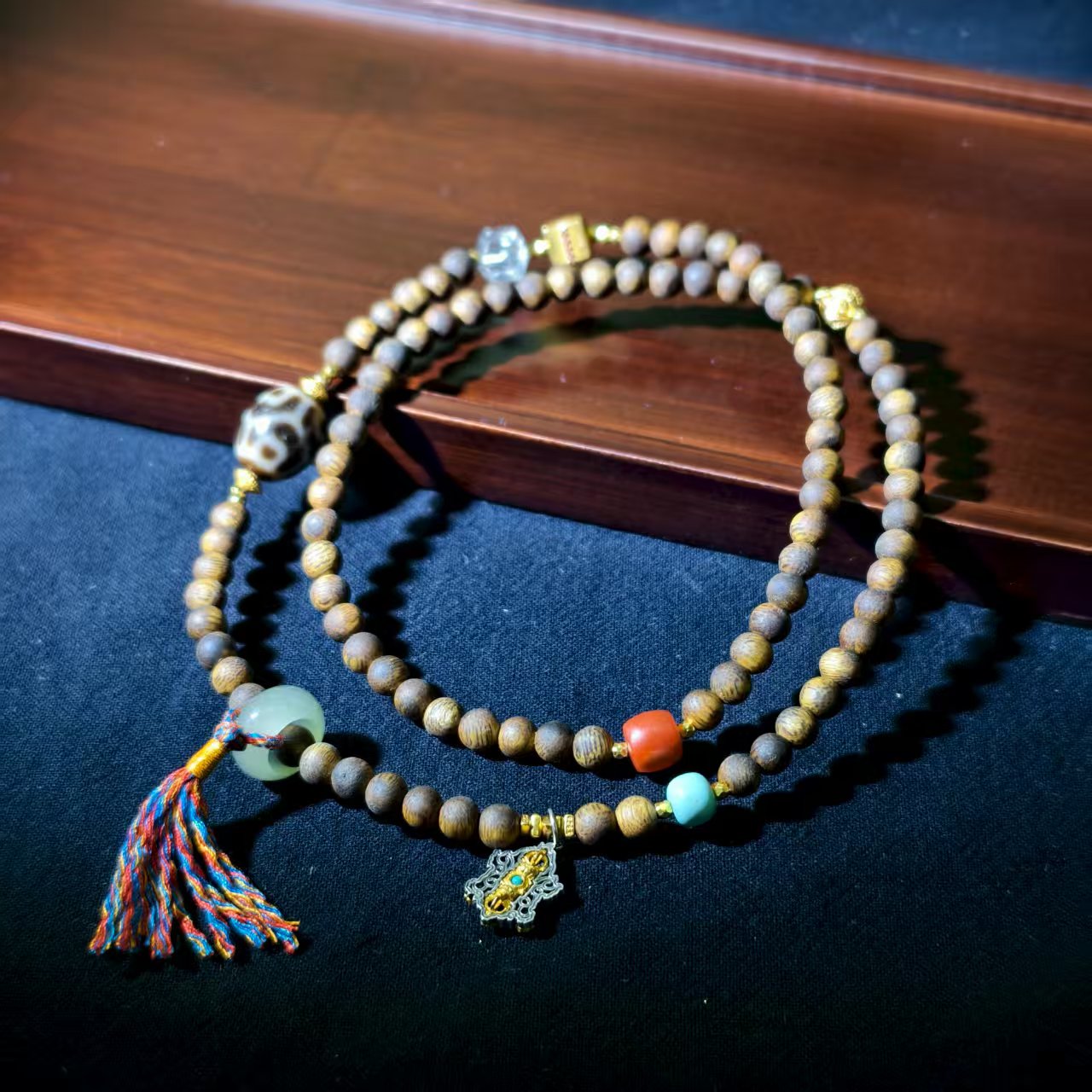 两米/沉香颈饰项链MZ-JS84