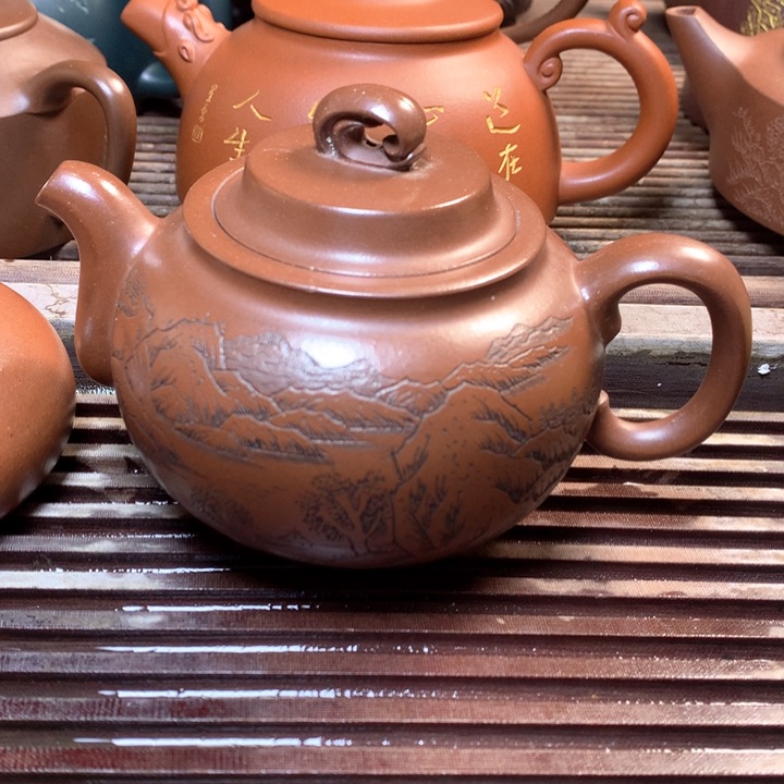 紫砂茶壶原矿手工48