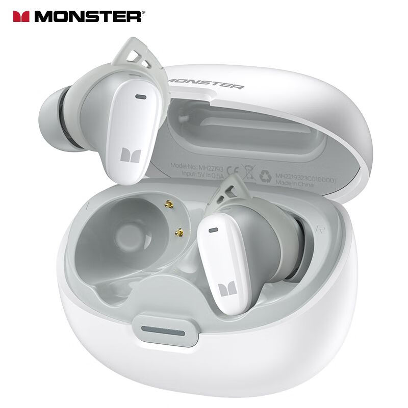 MONSTER/魔声NLite 206 蓝牙耳机真无线入耳式运动防水游戏耳机