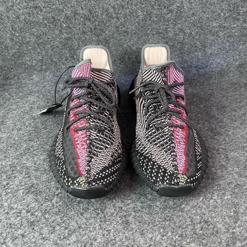 95新 LANVIN 350黑红拼接44码原盒b2415