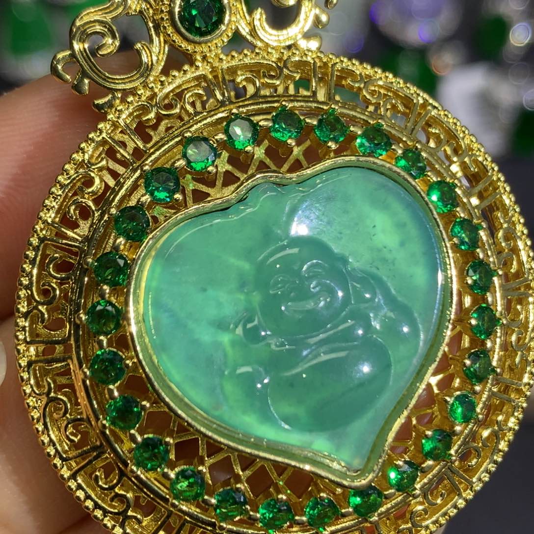 翡翠颈饰未镶嵌8、