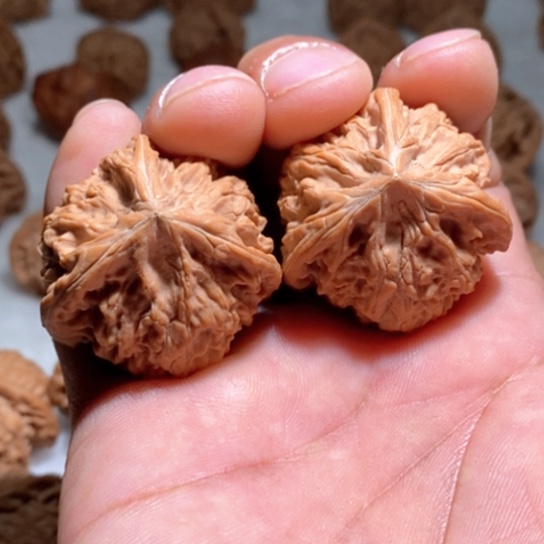 文玩核桃吊坠l*n38文三三棱