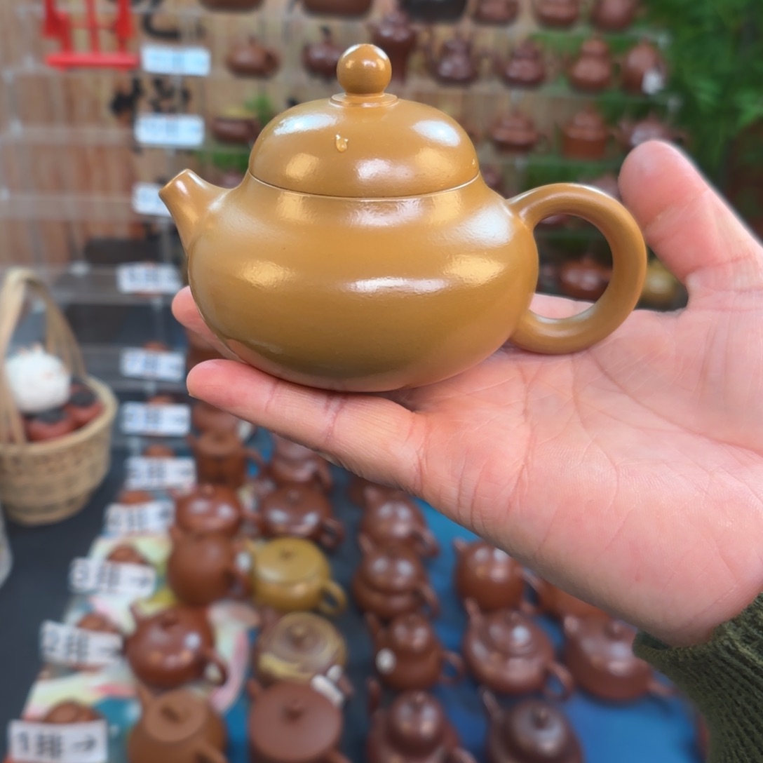 朱泥茶壶六****歌朱泥茶壶120C