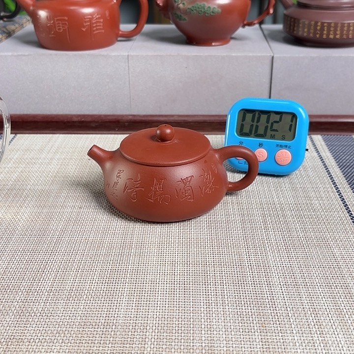 3***8紫砂茶壶宜兴原矿泥料手工紫砂壶