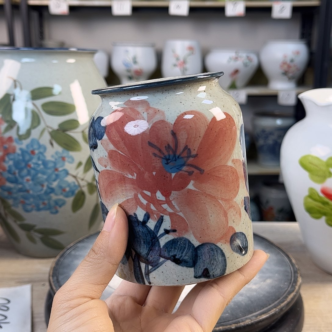 罐无孔1xc景德镇陶瓷花盆