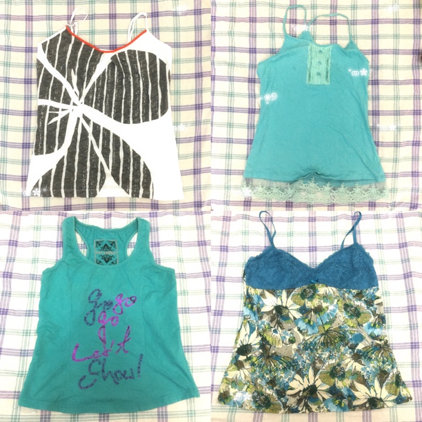 35专拍2000s古早美丽衣服^_−☆夏季