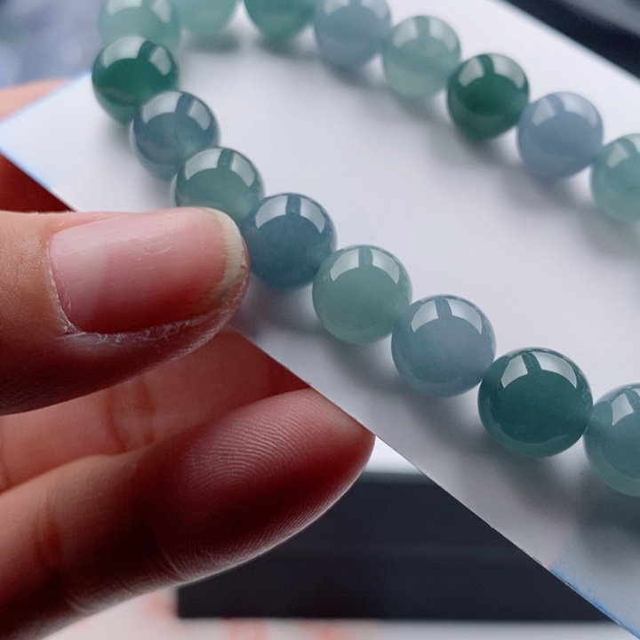 翡翠手链未镶嵌澜*