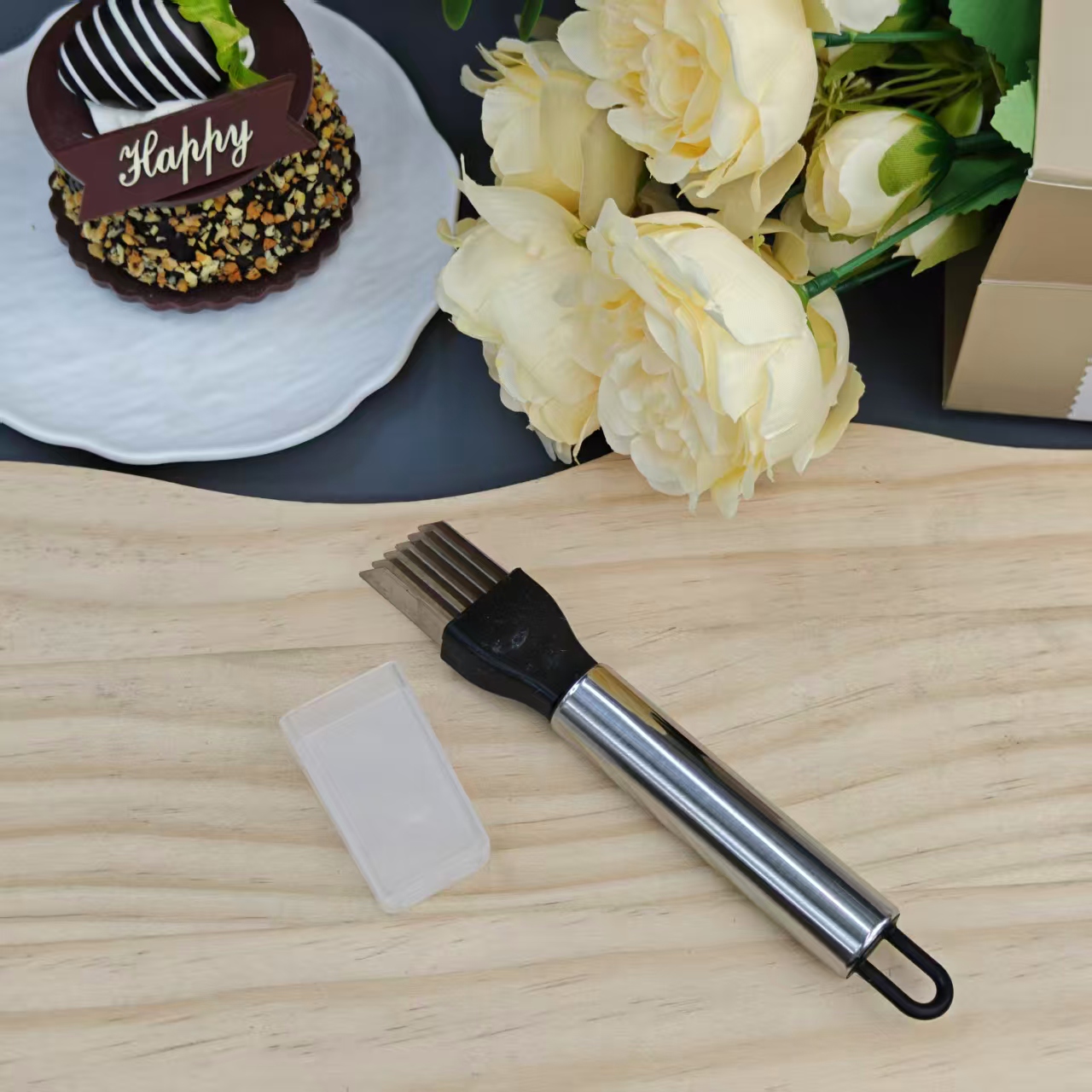 不锈钢切葱神器1支【汤姆福利专场】