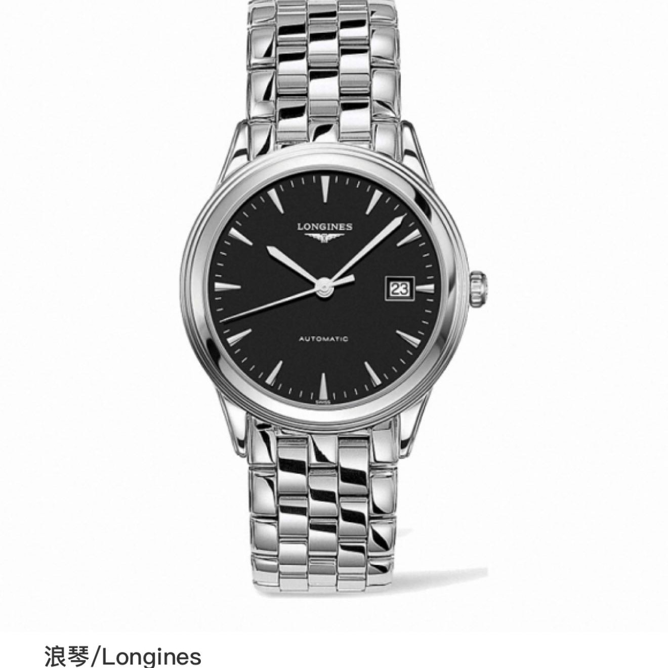 99新 Longines/浪琴 ｜黑盘条钉｜38.5mm｜单表