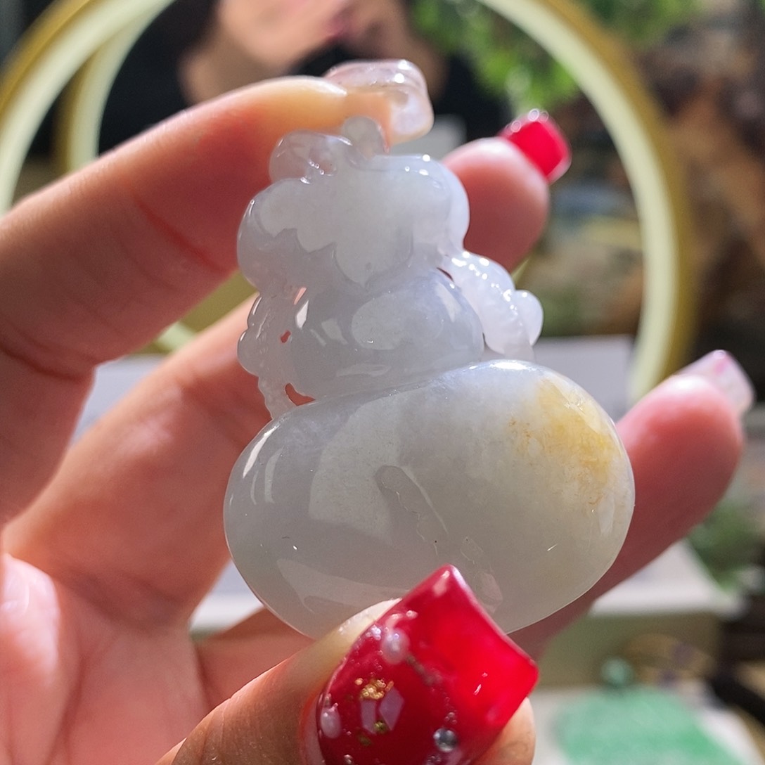 【闪购商品】翡翠颈饰未镶嵌葫芦