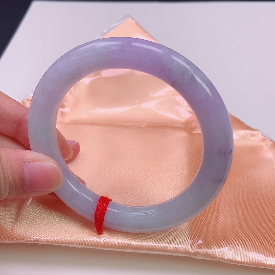 翡翠手镯未镶嵌59圆条