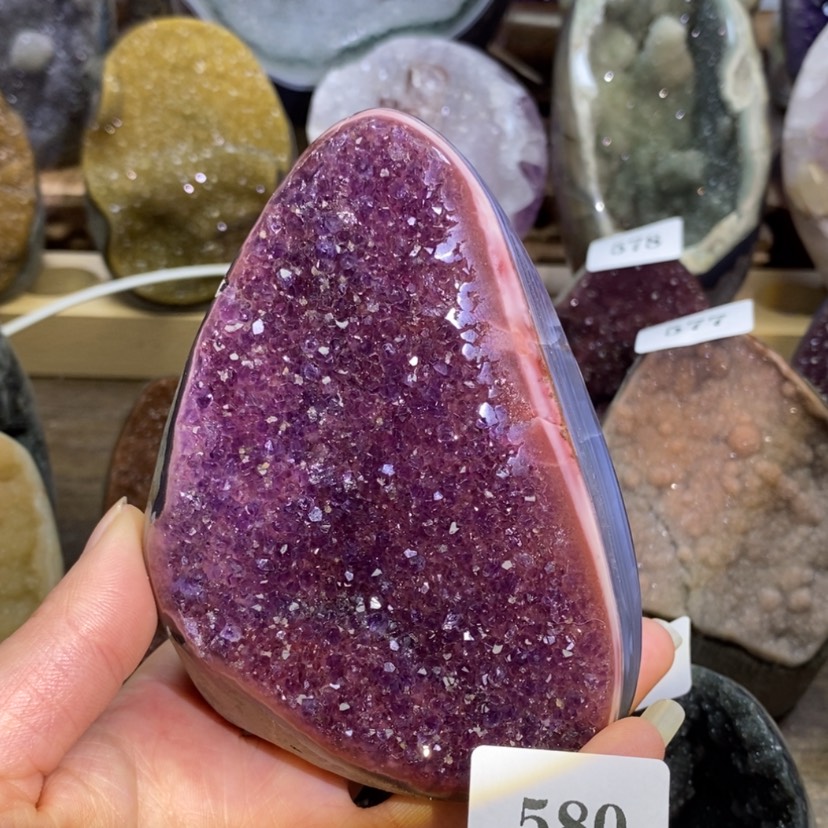 【闪购商品】未镶嵌大型摆件（非配饰）紫晶