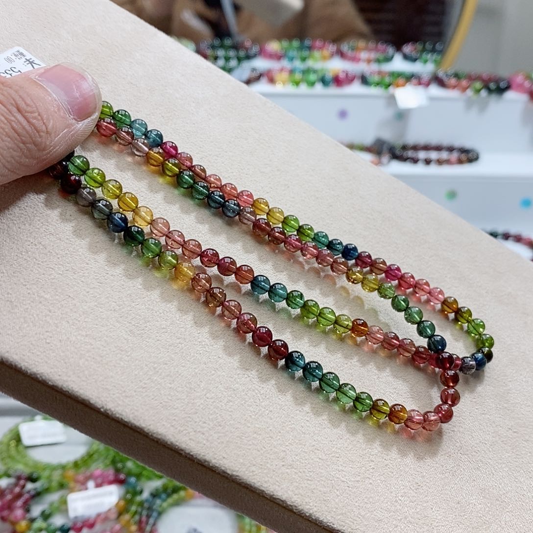 碧玺手链未镶嵌手链