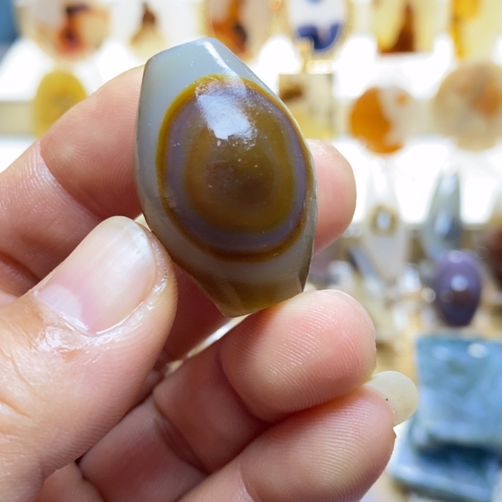 玛瑙/玉髓吊坠(不含链)未镶嵌