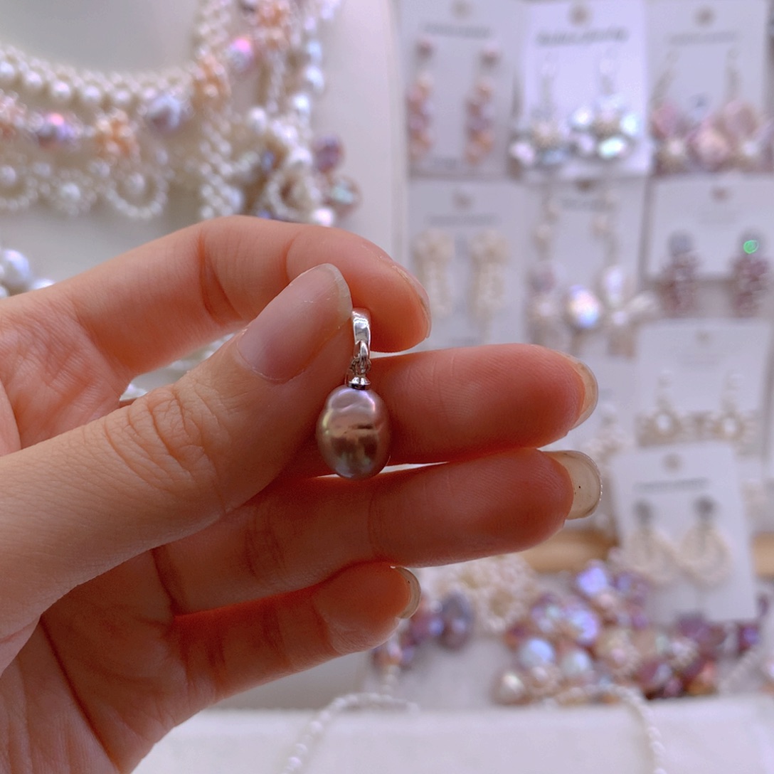 平***！淡水珍珠项圈套装未镶嵌