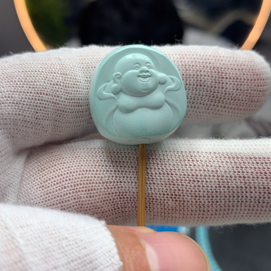 绿松石挂件未镶嵌