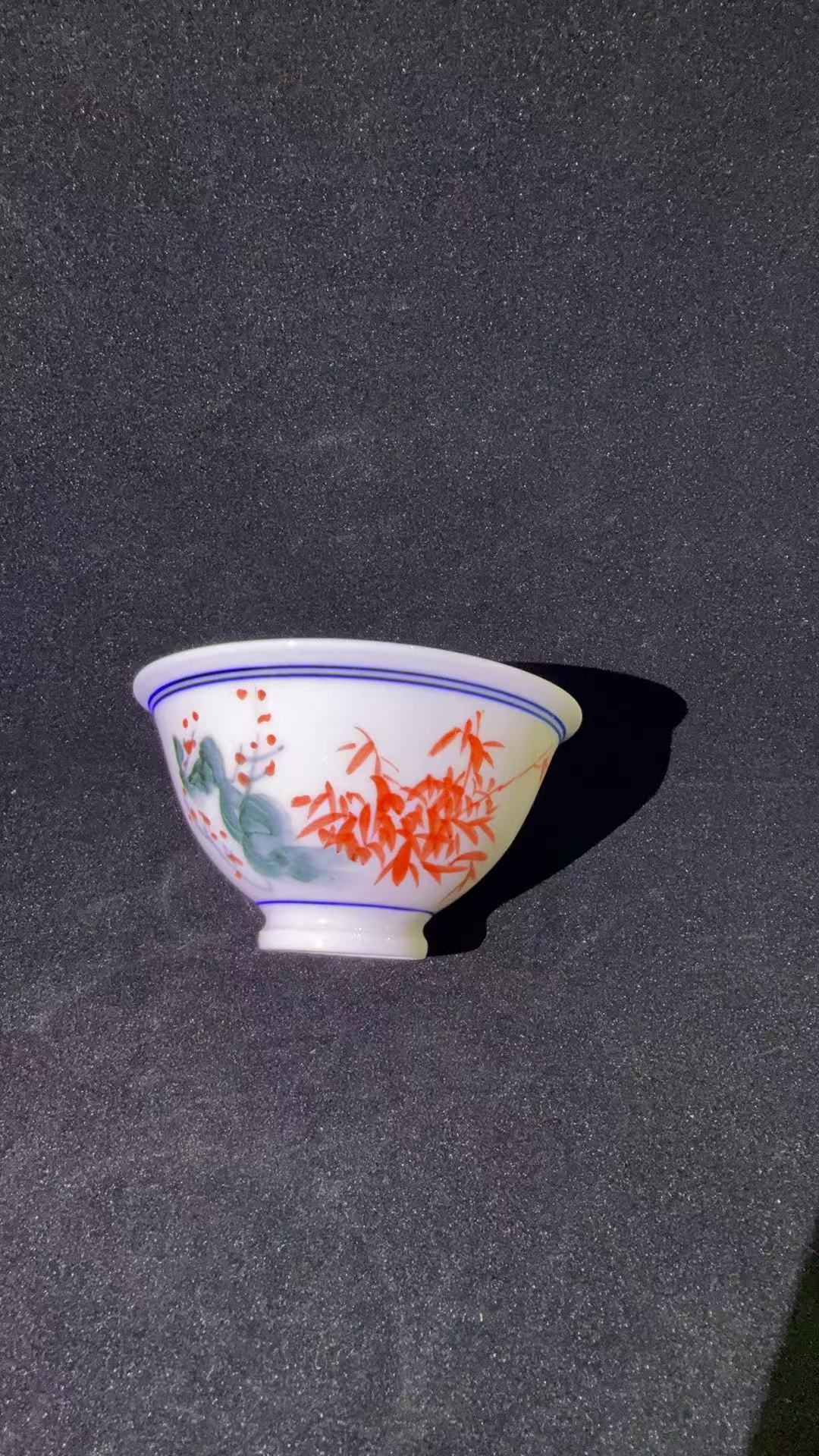 B278景德镇制陶瓷手绘主人杯一件