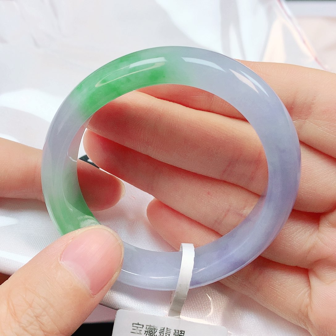 未镶嵌手镯翡翠抖音275，贵妃52.6