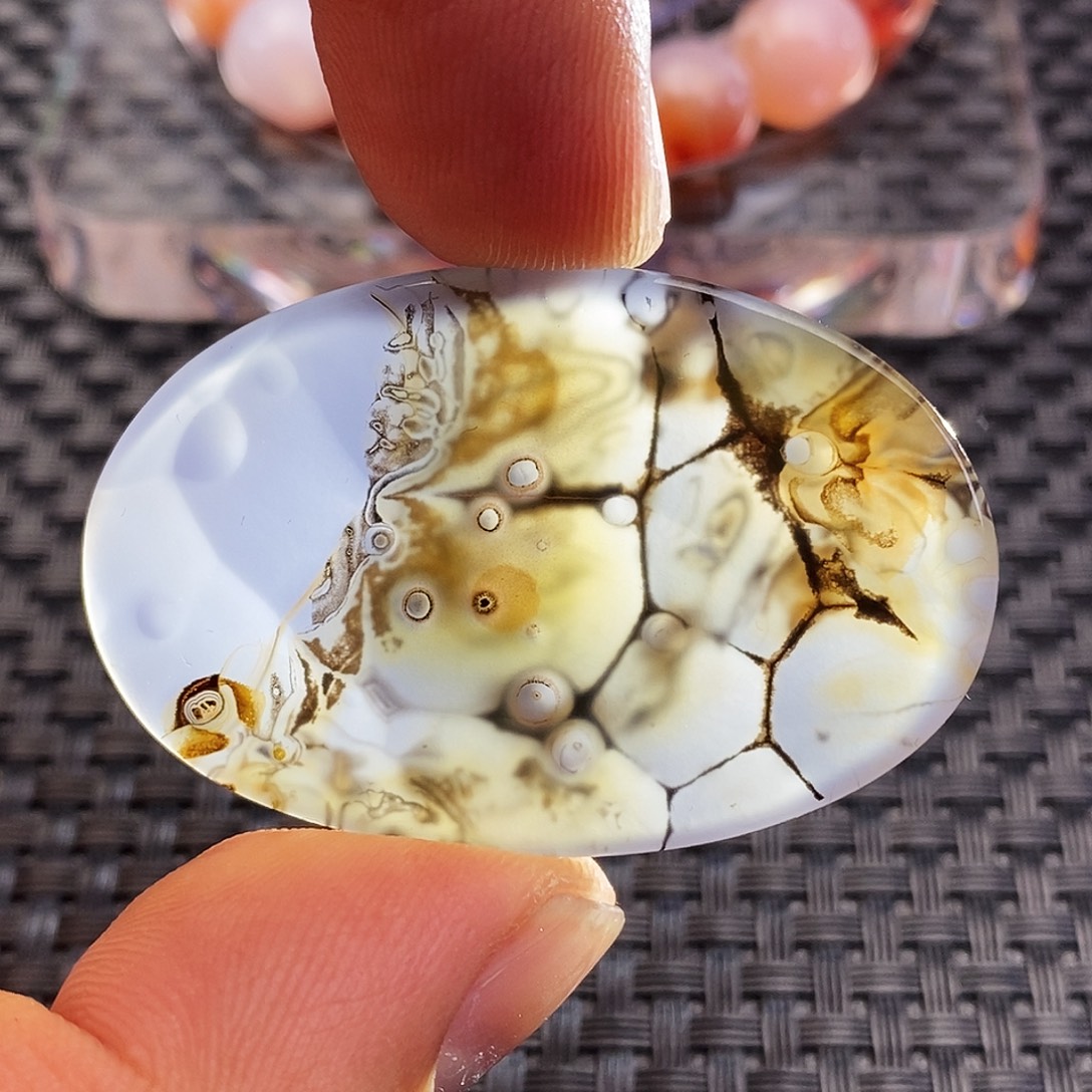 玛瑙/玉髓未镶嵌吊坠(不含链)91