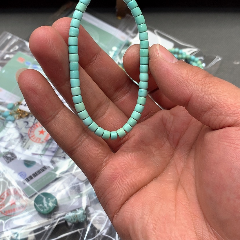 【闪购商品】绿松石颈饰未镶嵌23