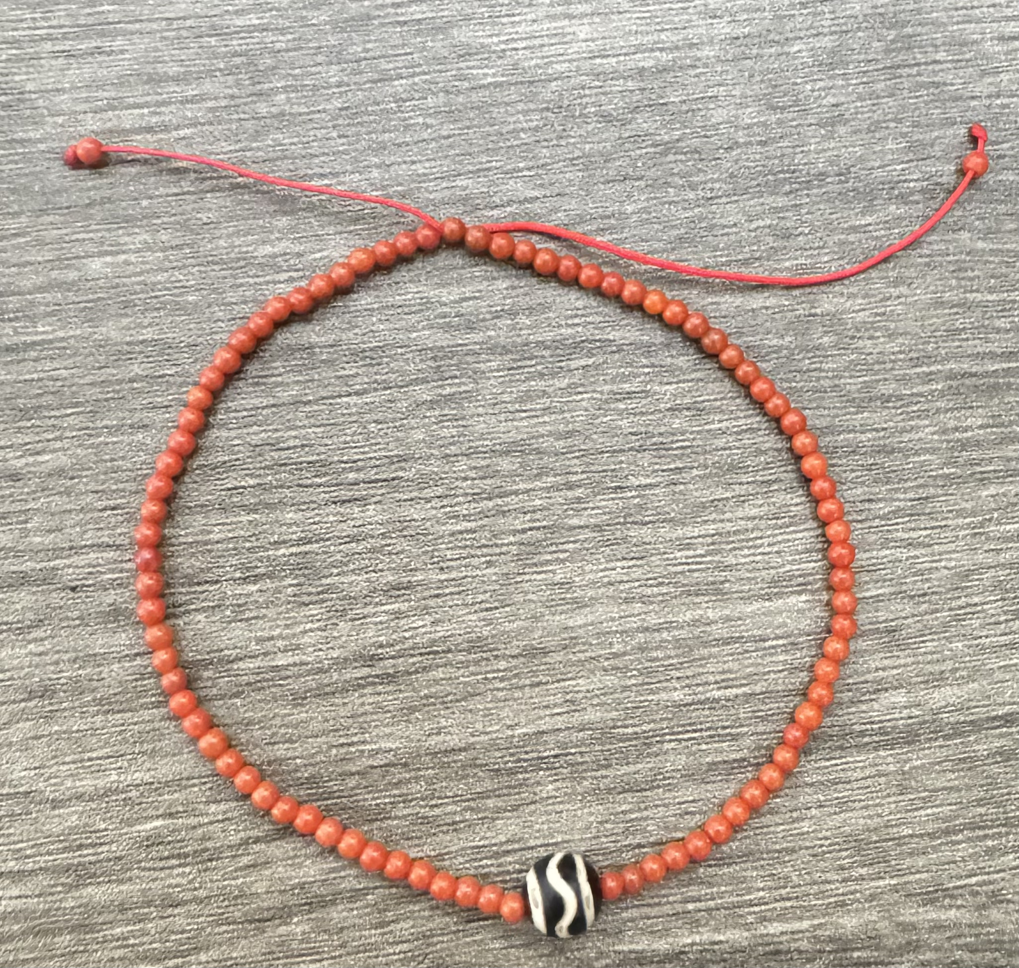 天然南红玛瑙手串