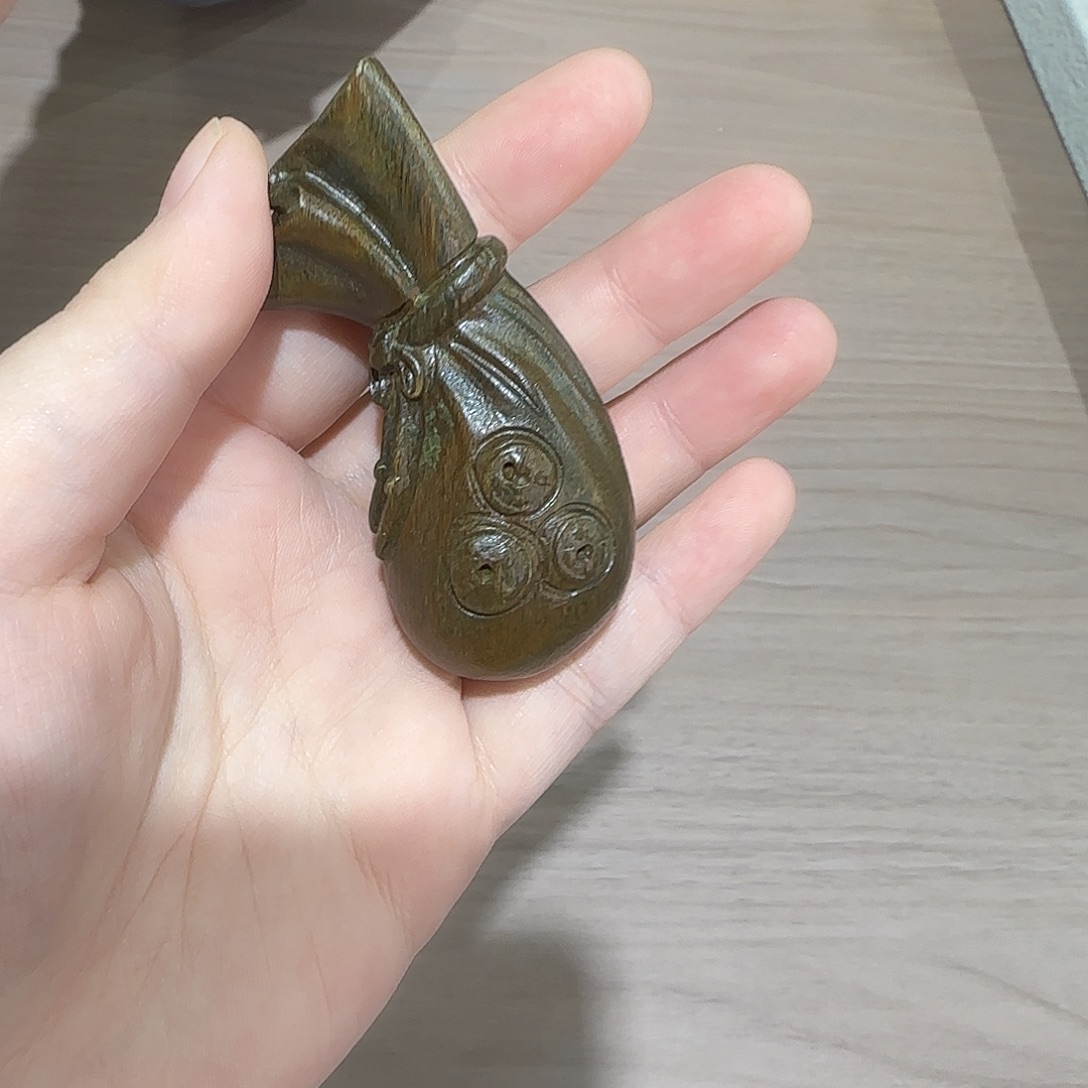 维腊木（绿檀）无事牌