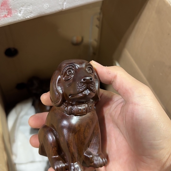 木黑檀木12旺财一只