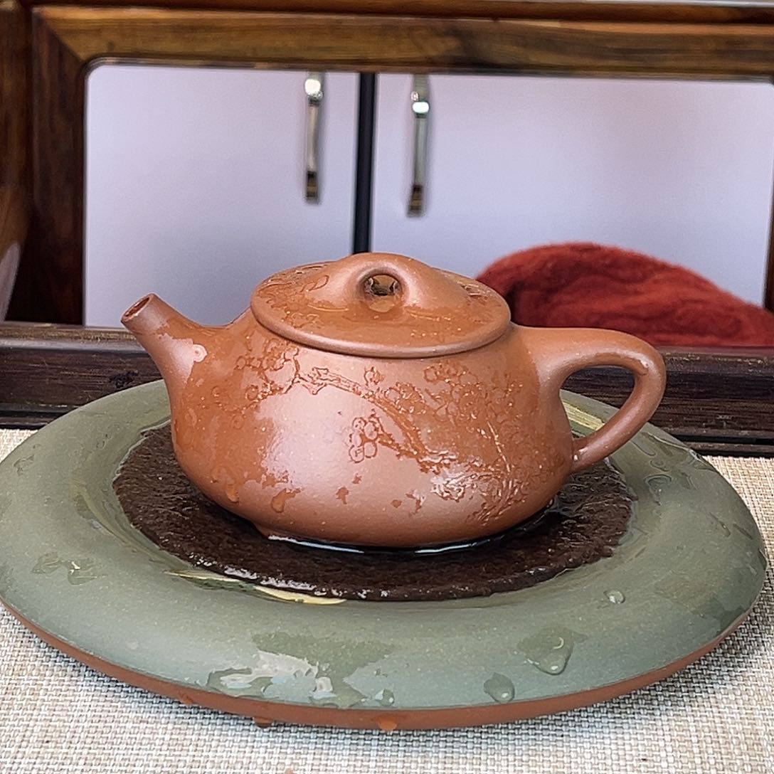 茶壶紫砂宜兴紫砂底槽清180c c