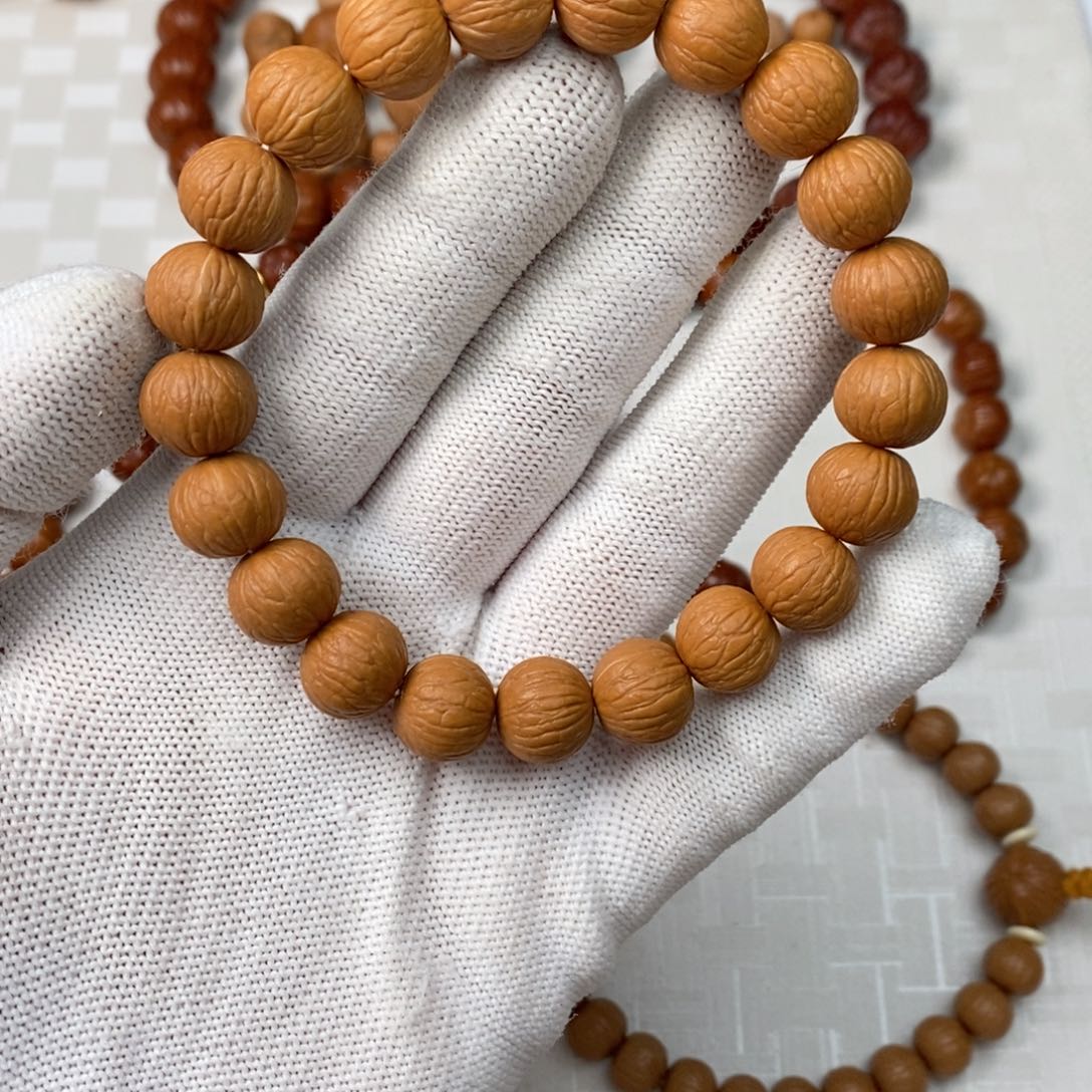 猴头核桃吊坠磨盘凤羽