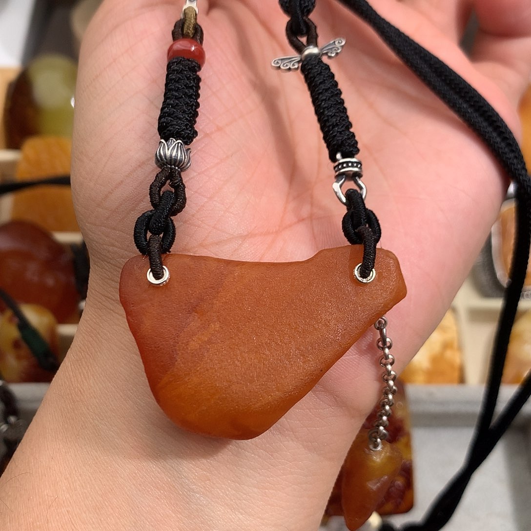 蜜蜡裸石未镶嵌你